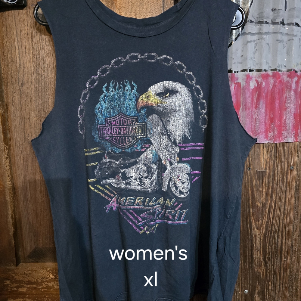 Harley-Davidson Black Eagle Graphic Muscle Tee